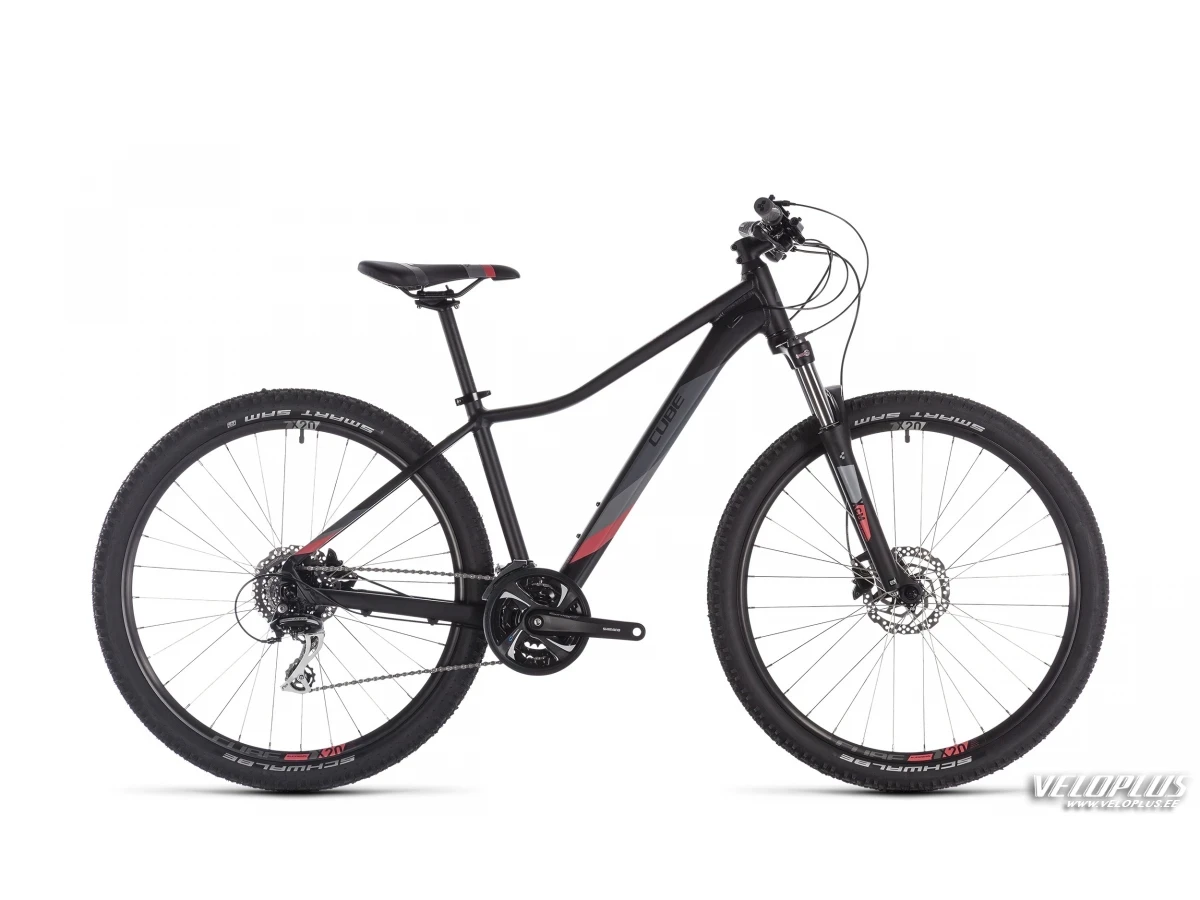 Bike Cube Access WS Exc black-n-coral 17"
