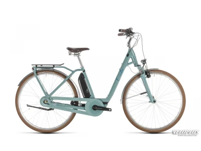 Elektriratas Cube Elly Cruise Hybrid 400 pistachio-sinine Easy Entry 46 cm