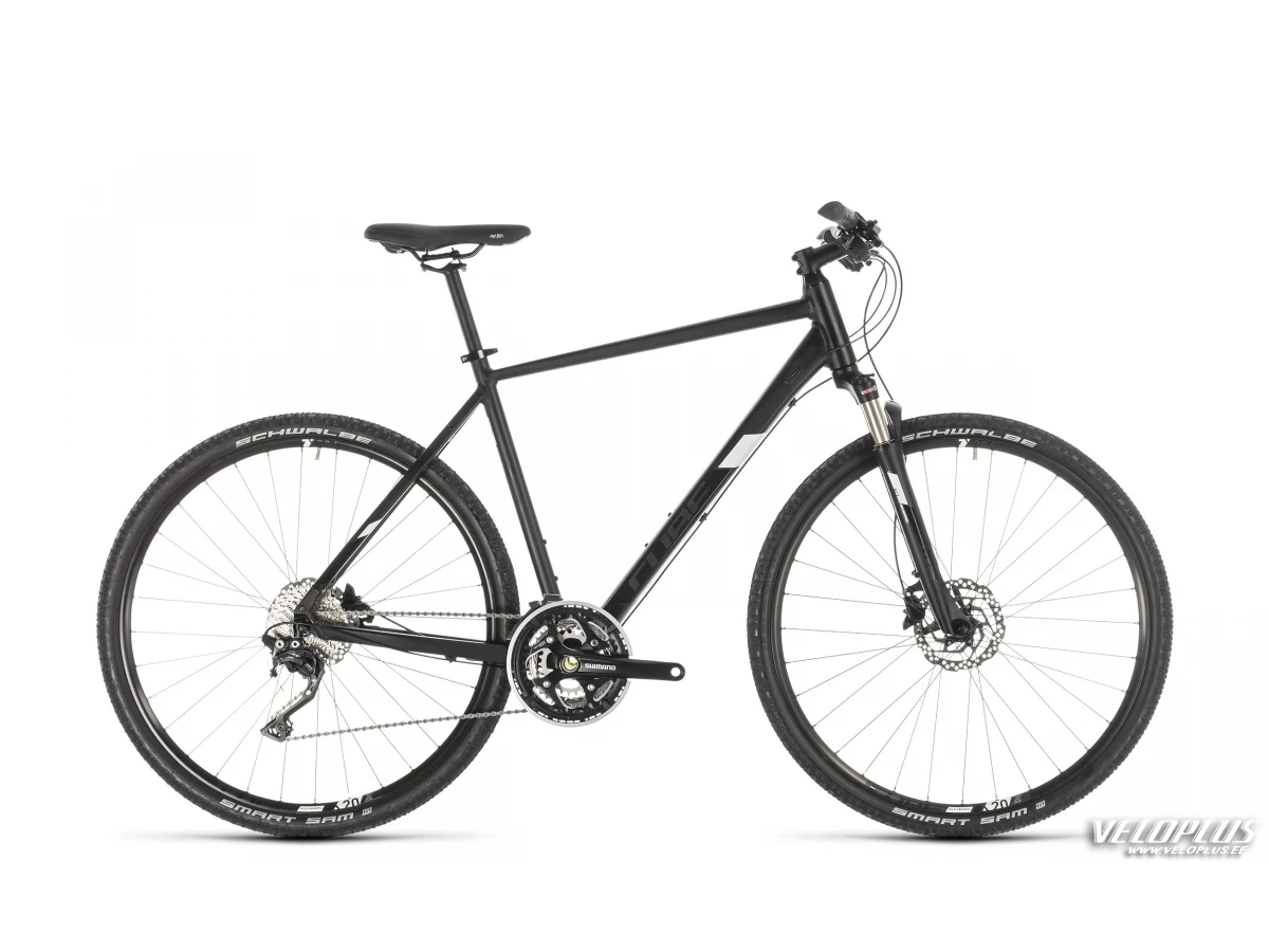 Ratas Cube Nature SL must-valge 54 cm