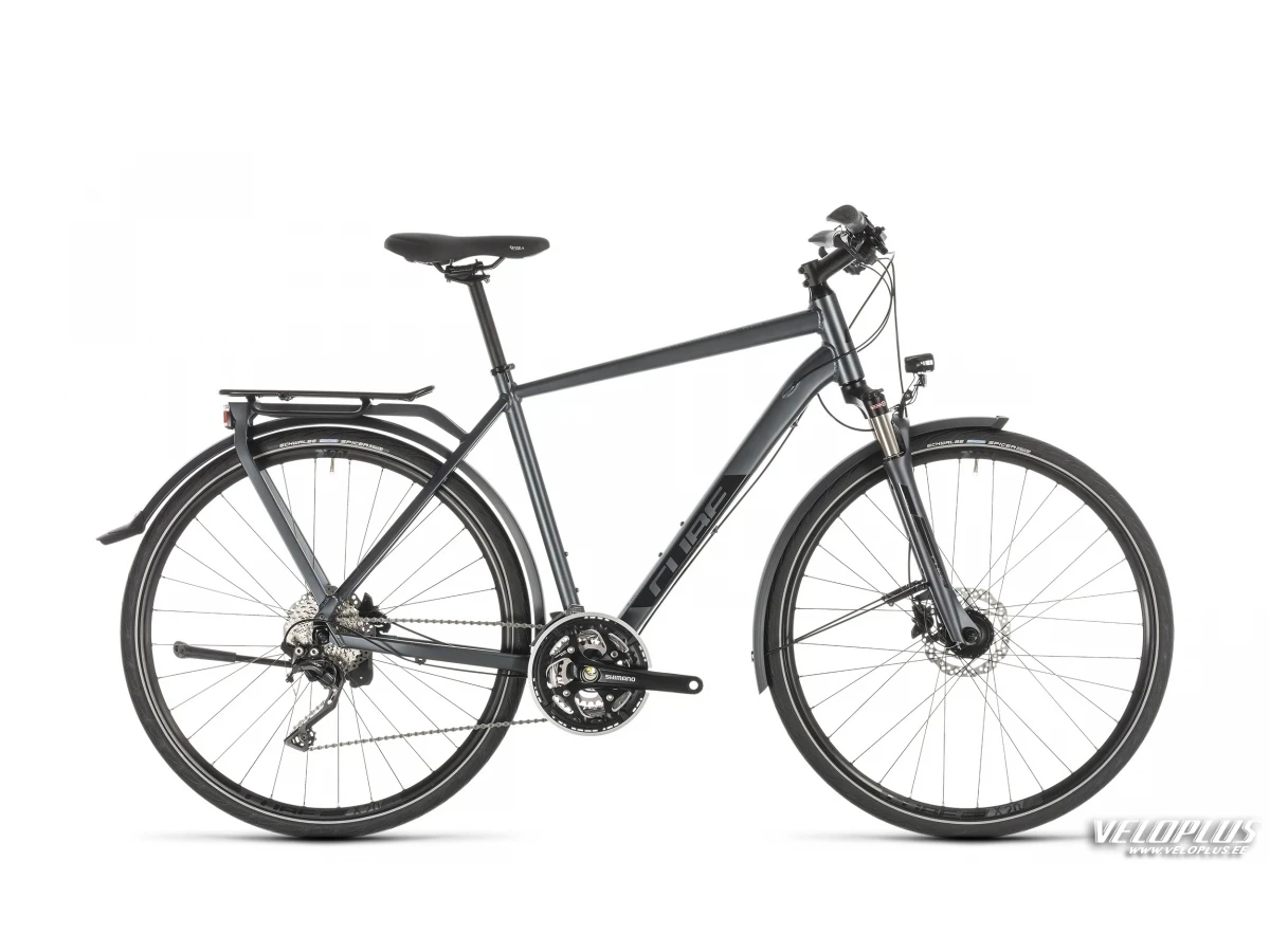 Ratas Cube Kathmandu Pro tumehall-must 54 cm