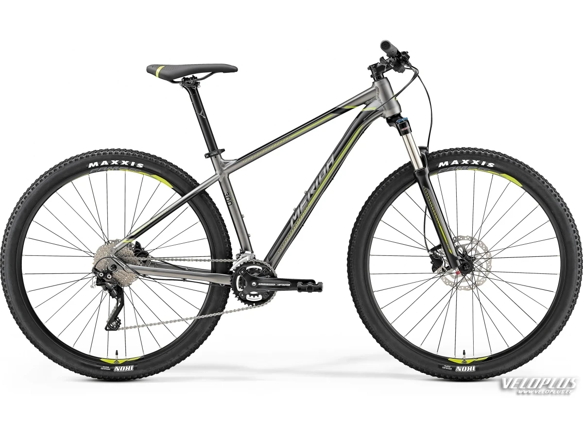 Bike Merida BIG.NINE 300 XXL(22) silk anthracite(green/black)