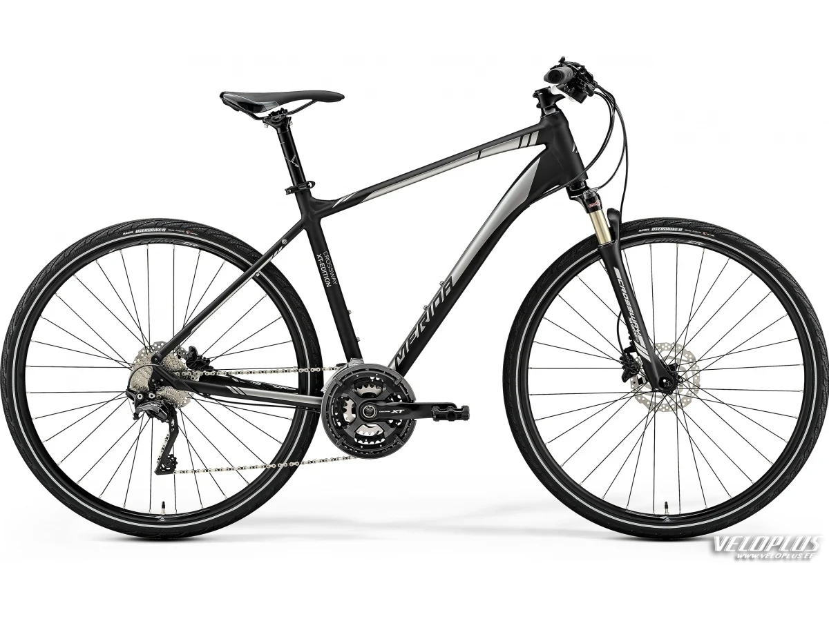 Bike Merida CROSSWAY XT-EDITION XL(59) matt black(shiny silver)