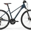 Polkupyörä MeridaCROSSWAY 600 M(51L) matt dark grey(red/silver grey) thumbnail 1