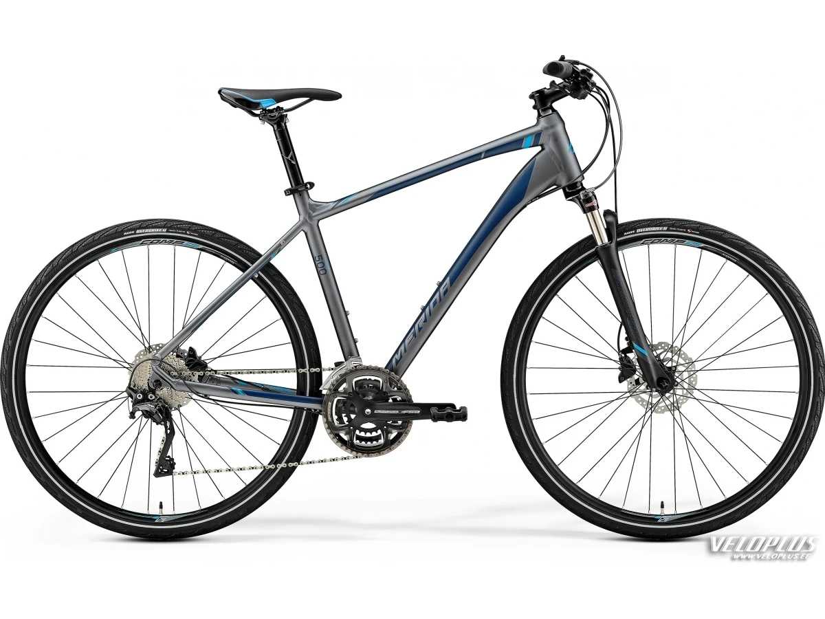 Ratas Merida CROSSWAY 500 XL(59) matt must-punane-hall