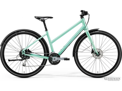 Ratas Merida CROSSWAY URBAN 100 S(46L) matt sinine-roheline-läikiv sinine