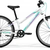 Polkupyörä MeridaMATTS J24 RACE 11.5"L   pearl white(purple/teal) thumbnail 1