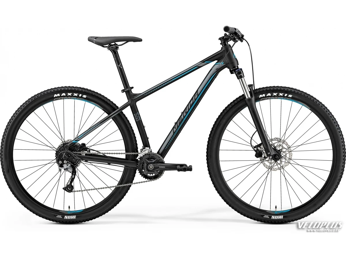 Bike Merida BIG.NINE 200 XL(20) matt black(silver/blue)