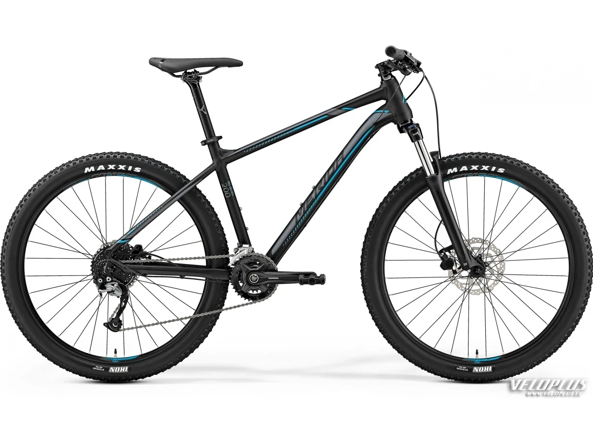 Велосипед Merida BIG.SEVEN 200 S(15) matt black(silver/blue)