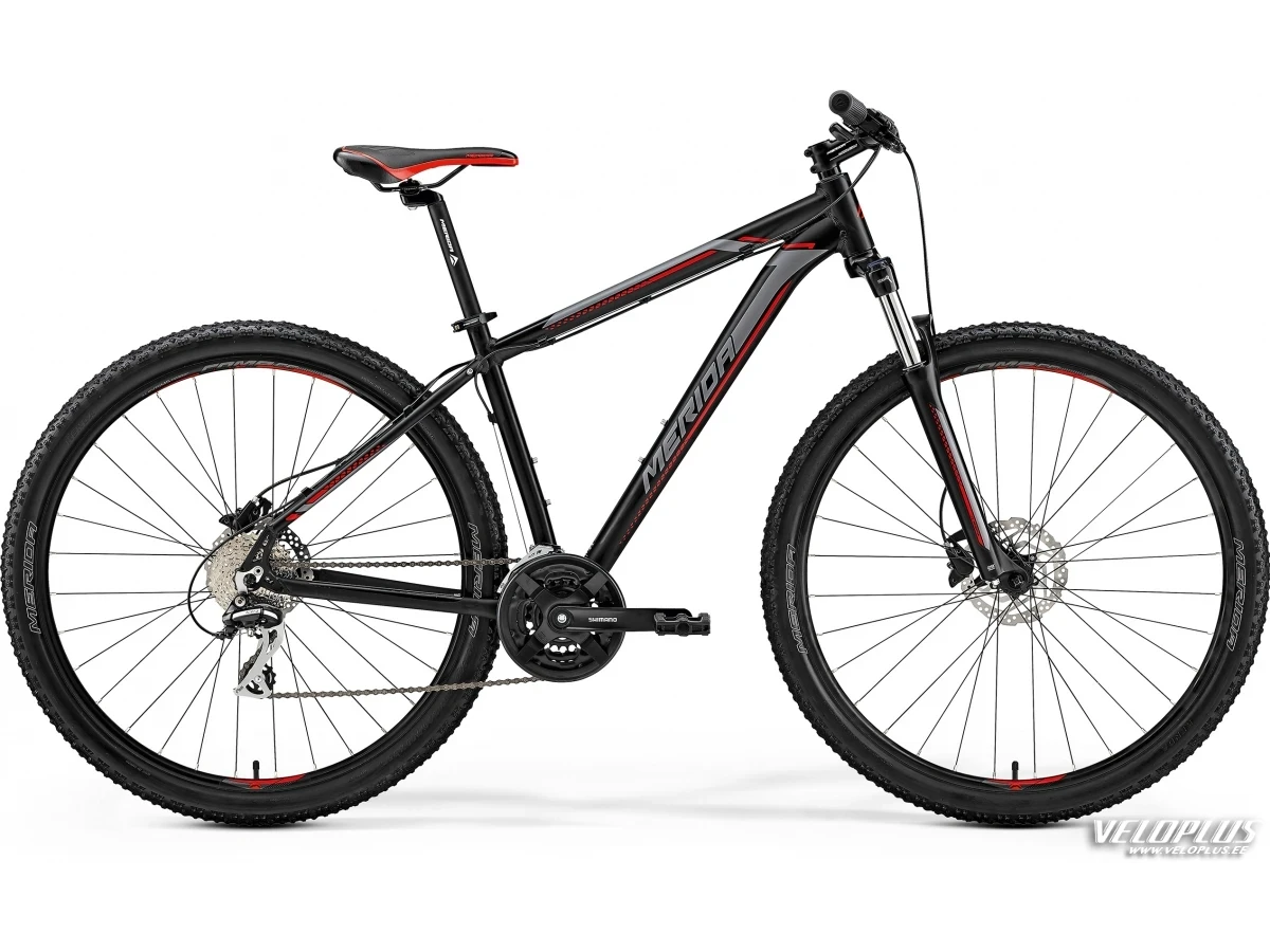 Bike Merida BIG.NINE 20-D L matt black(red/silver)