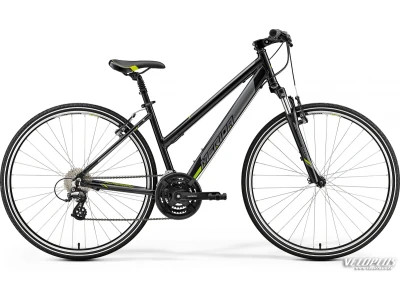 Polkupyörä MeridaCROSSWAY 15-V S(46L) metallic black(green)