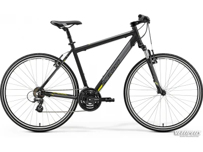 Polkupyörä MeridaCROSSWAY 10-V XS(44) matt black(yellow)