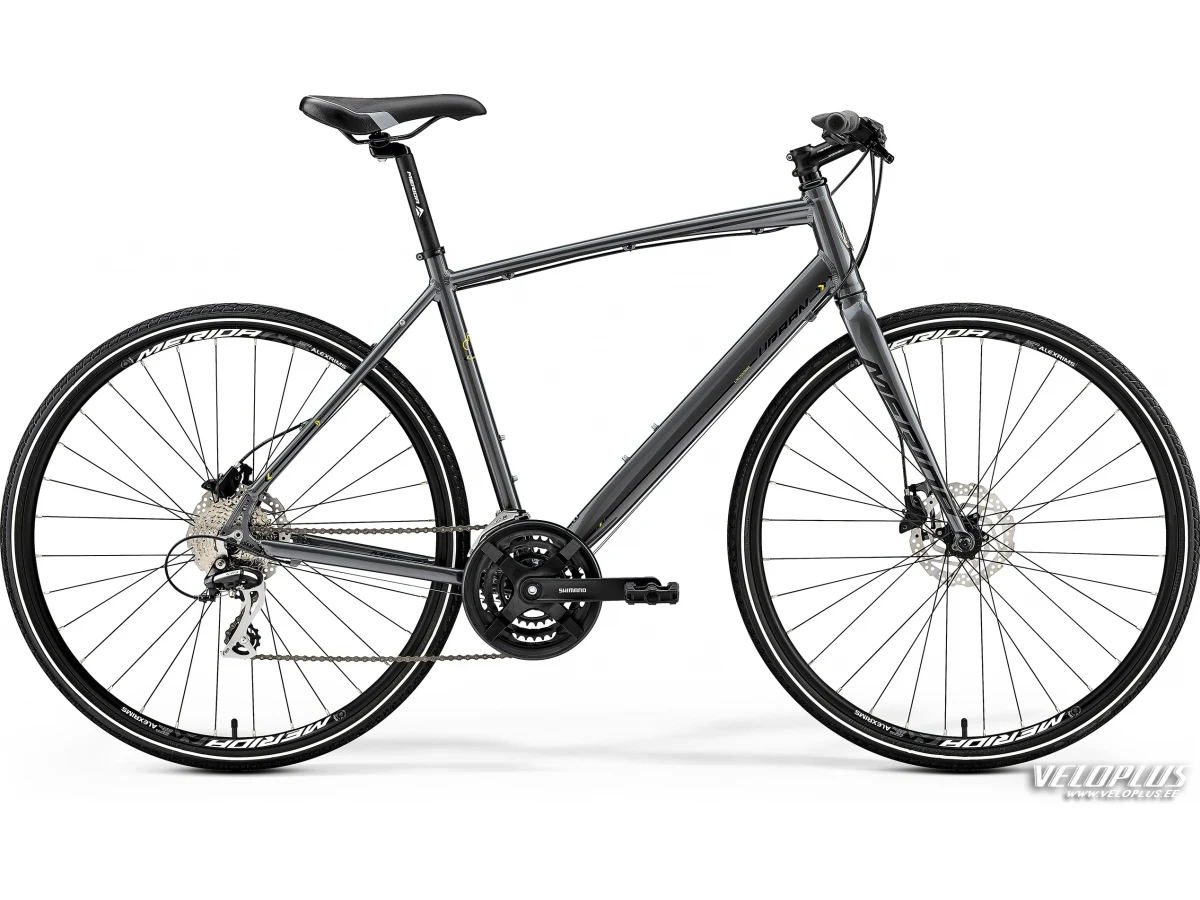 Bike Merida CROSSWAY URBAN 20-D M-L(52) dark silver (lime)