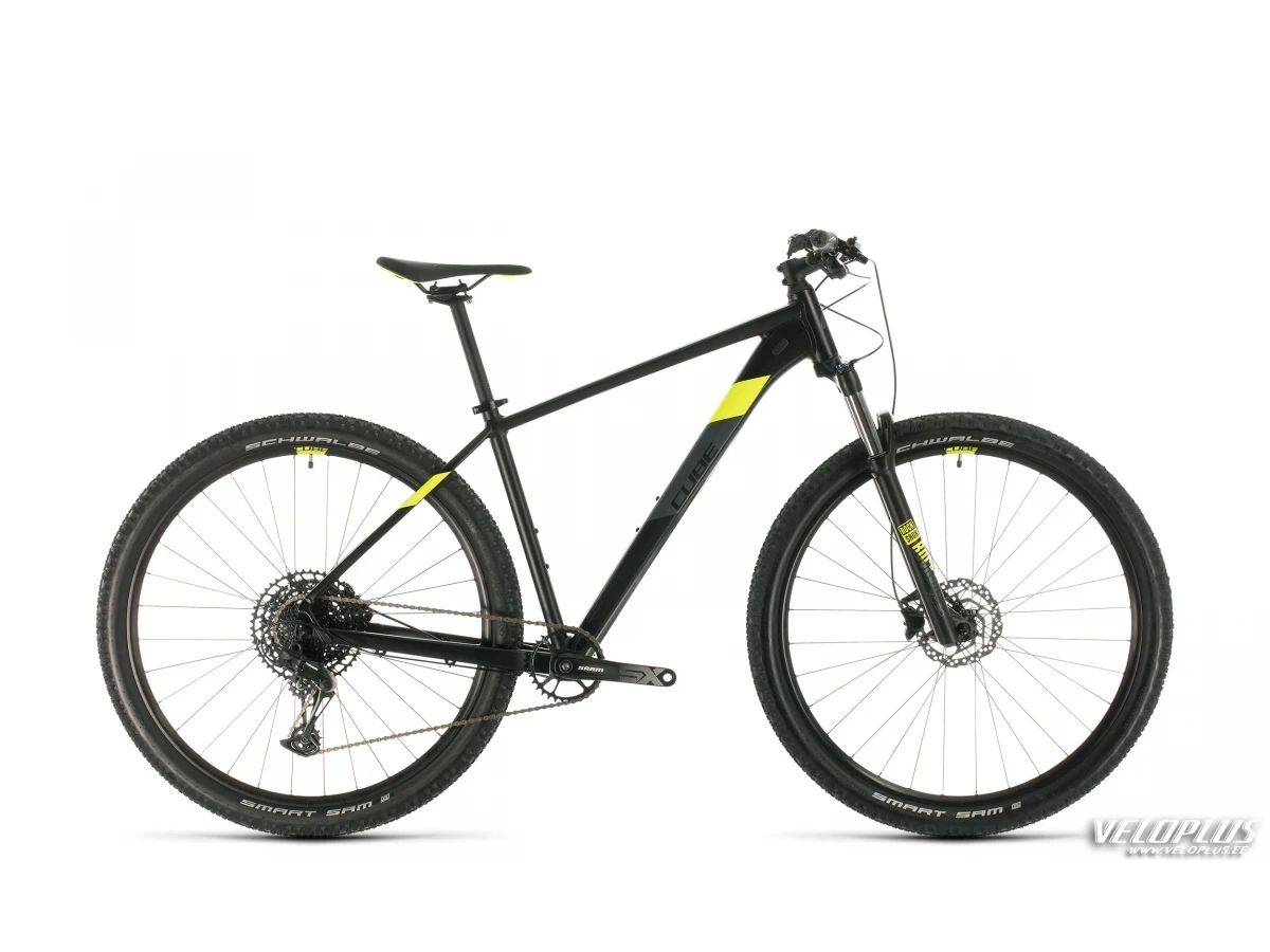 Bike Cube Analog black´n´flashyellow 19"