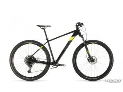 Bike Cube Analog black´n´flashyellow 19"