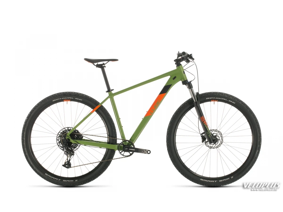 Bike Cube Analog green´n´orange 23"