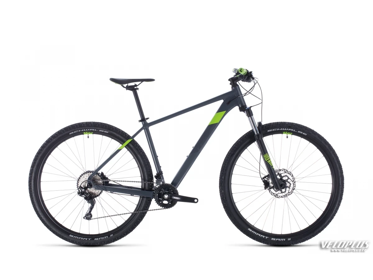 Bike Cube Attention grey´n´green 23"