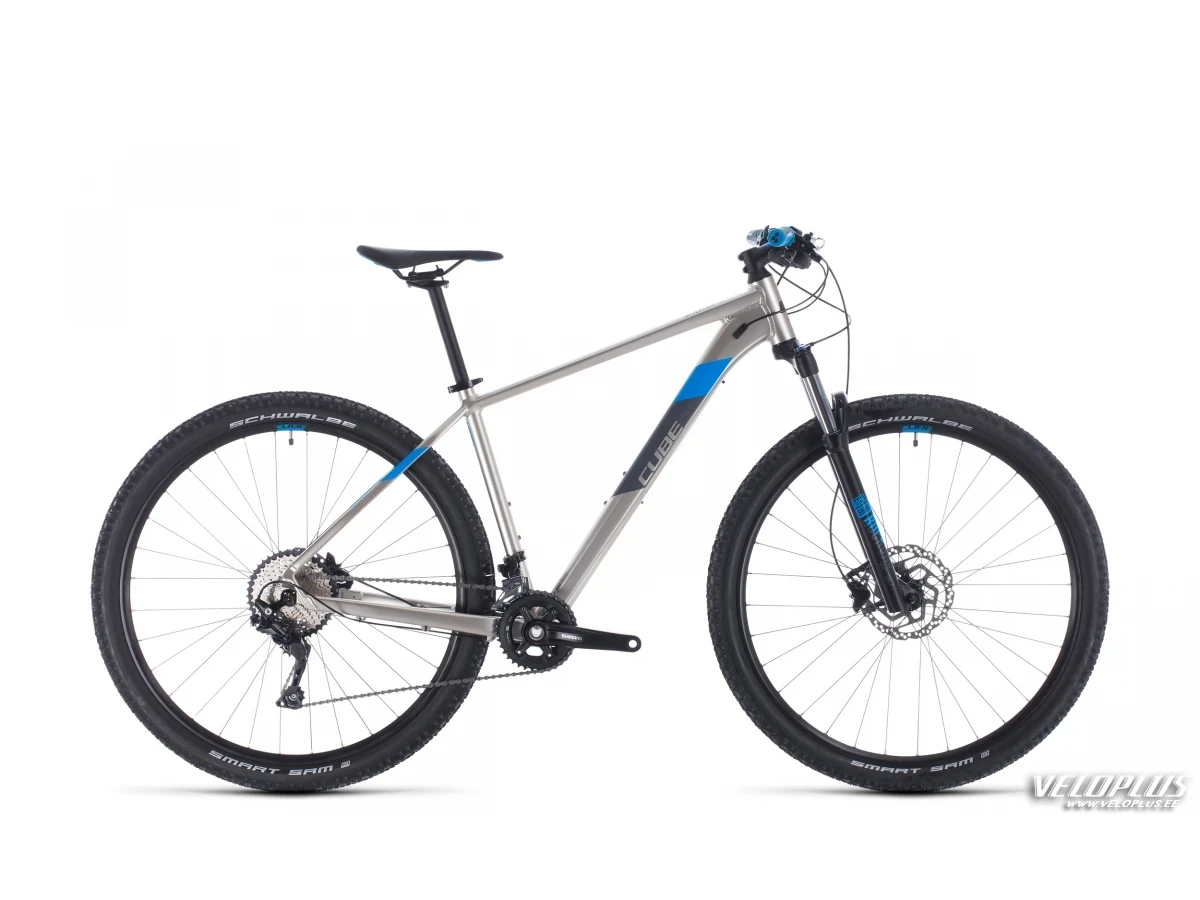 Bike Cube Attention titanium´n´blue 23"