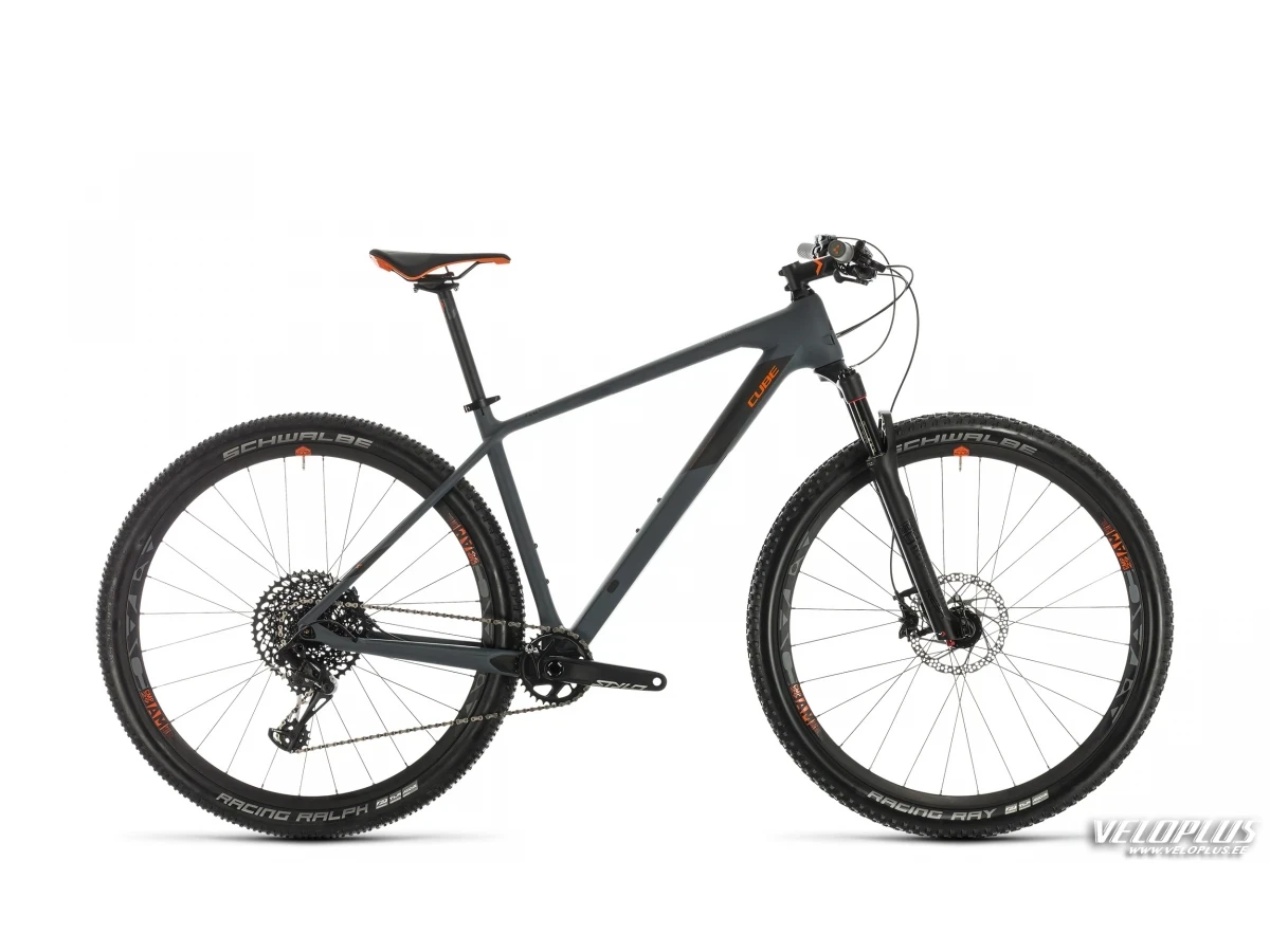 Bike Cube Reaction C:62 Race grey´n´orange 23"