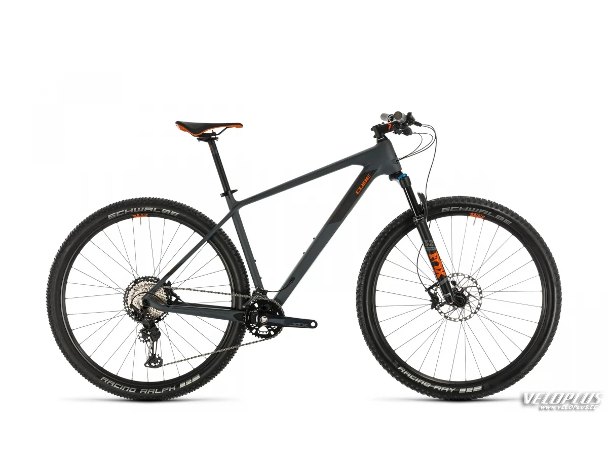 Bike Cube Reaction C:62 Race grey´n´orange 2x12 23"