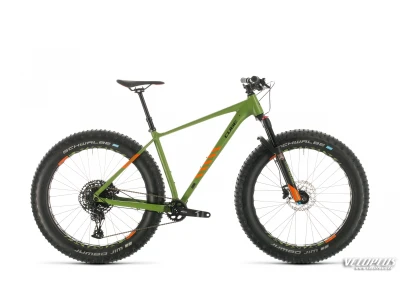 Polkupyörä Cube Nutrail green´n´orange 21"