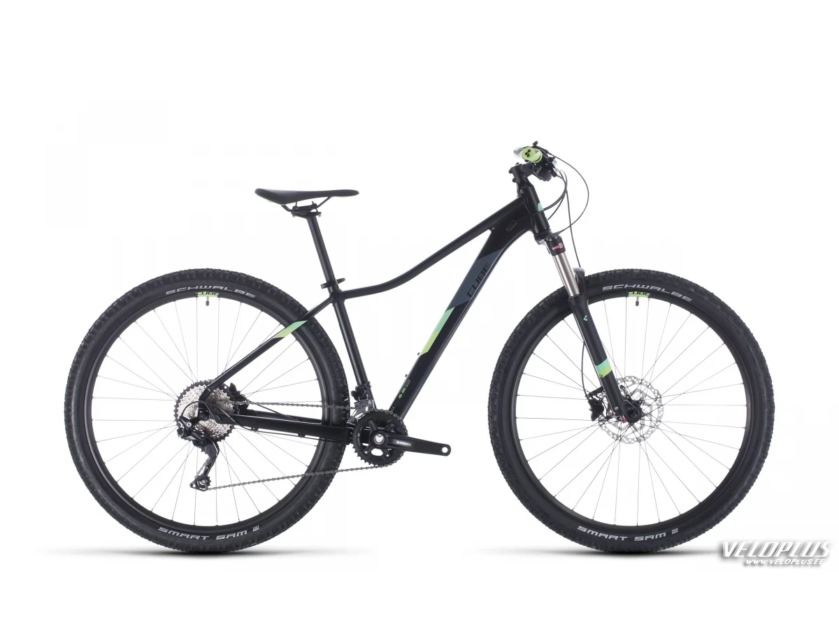 Bike Cube Access WS Race black´n´green 19"