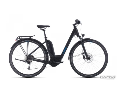 Ratas Cube Touring Hybrid ONE 400 must-sinine Lady EE 50cm
