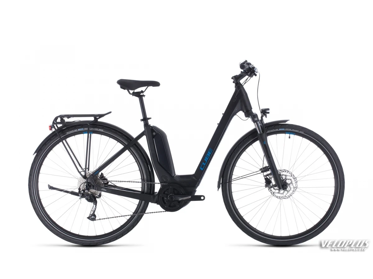 Ratas Cube Touring Hybrid ONE 400 must-sinine Lady EE 54cm