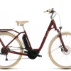 Ratas Cube Ella Ride Hybrid 500 punane-valge Lady EE 54cm thumbnail 1