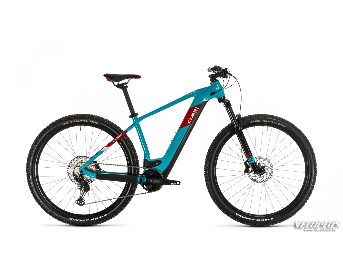 Bike Cube Reaction Hybrid EXC 625 29 petrol´n´red 19"