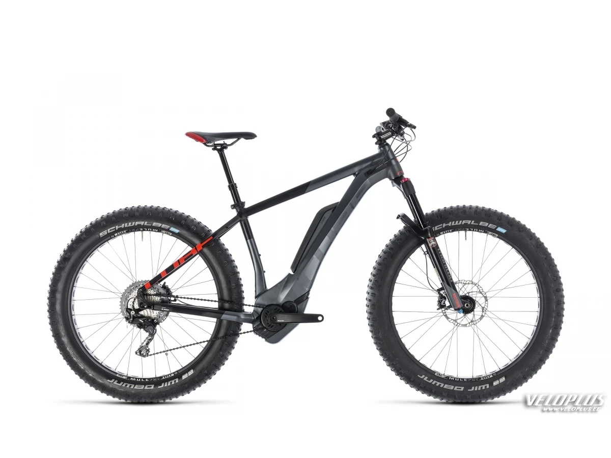 Polkupyörä Cube Nutrail Hybrid 500 iridium´n´red 17"