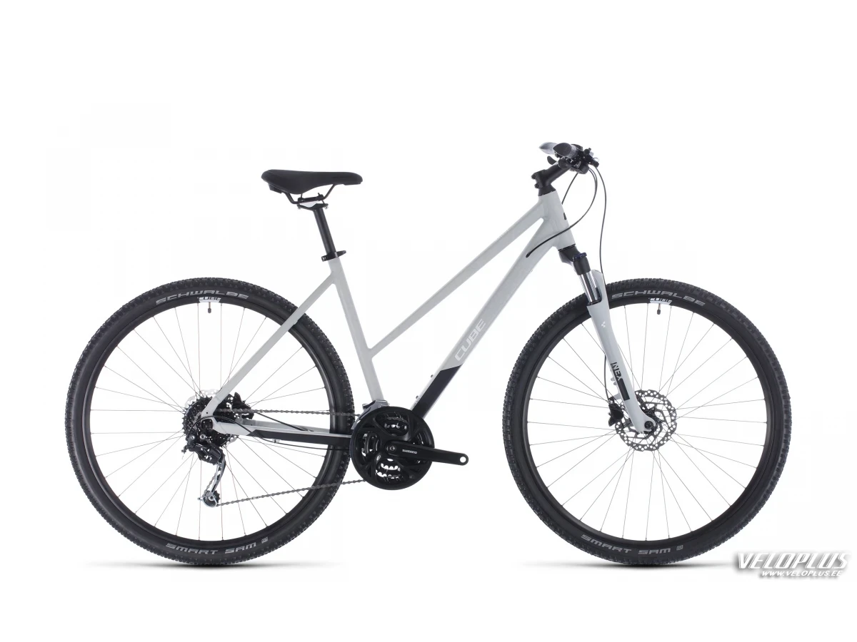 Ratas Cube Nature Pro hall-valge Lady T 54cm
