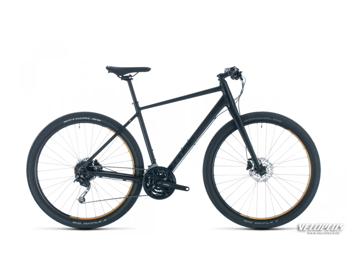 Bike Cube Hyde black´n´yellow 58cm
