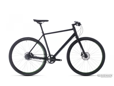 Ratas Cube Hyde Race must-roheline 62cm