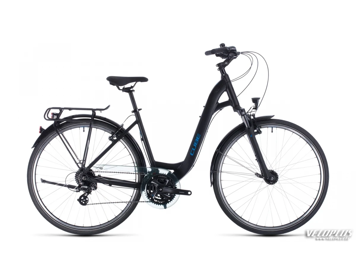 Bike Cube Touring black´n´blue Lady EE 49cm