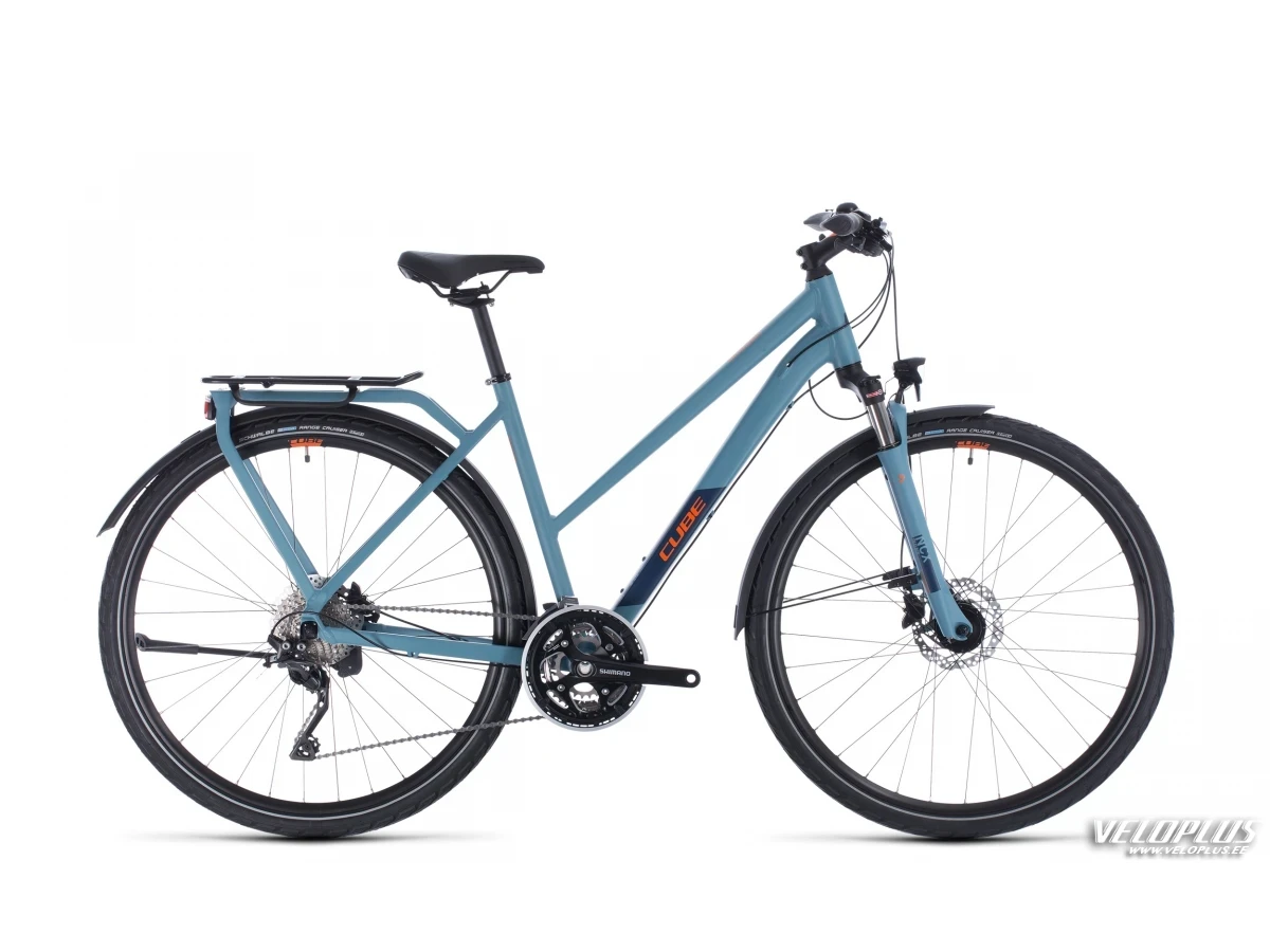 Bike Cube Kathmandu Pro blue´n´orange Lady T 50cm