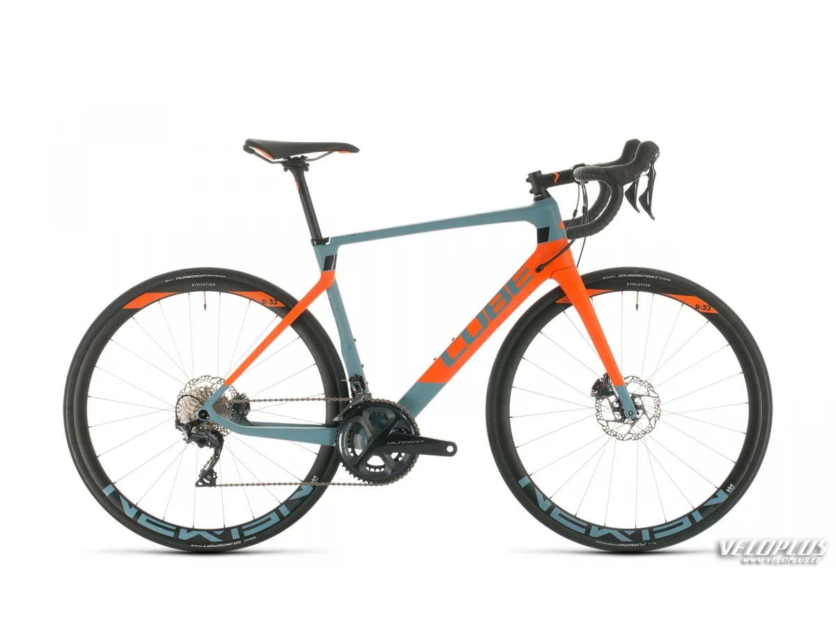 Bелосипед Cube Agree C:62 Race bluegrey´n´orange 58cm