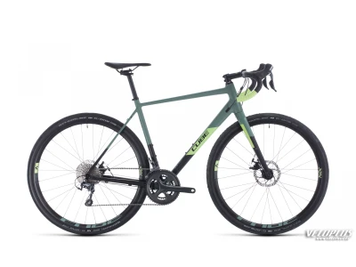 Ratas Cube Nuroad Pro must-roheline 56cm