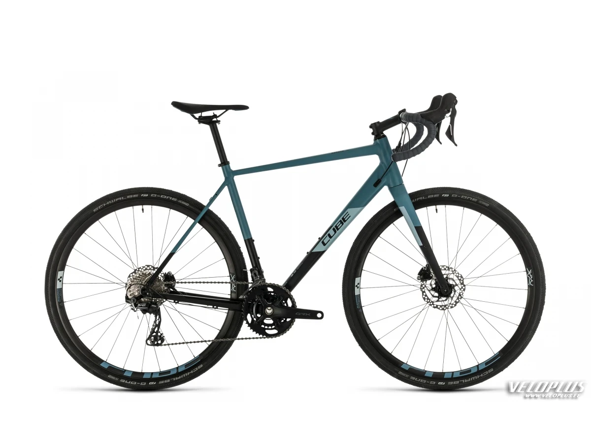 Ratas Cube Nuroad Race must-hallikassinine 58cm