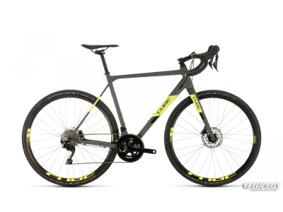 Ratas Cube Cross Race Pro hall-kollane 61cm
