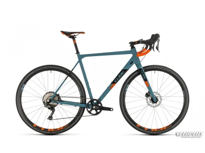 Ratas Cube Cross Race SL sinakashall-oranž 50cm