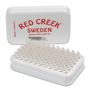 Handbrush RED CREEK white hard nylon