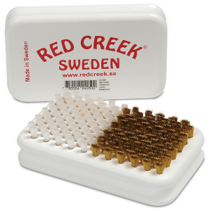 Hand brush RED CREEK COMBI fine brass + white hard nylon