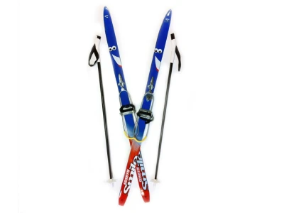 XC Skis set for kids 120 with bindings and poles