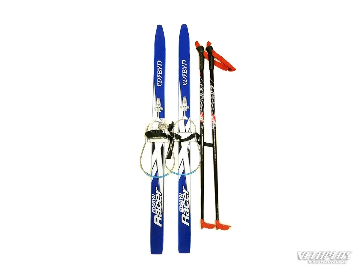 XC Skis set for kids 135 with bindings and poles