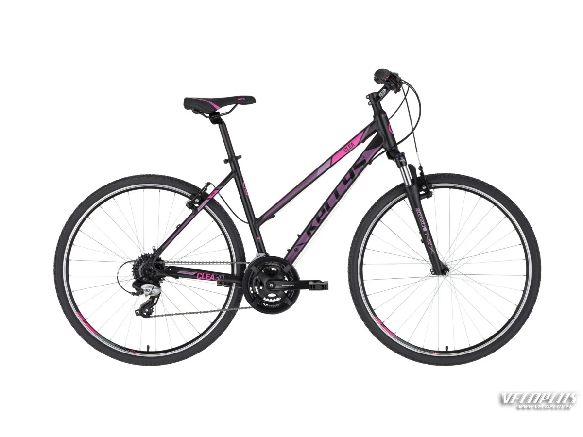 Bike KELLYS Clea 30 Black Pink M