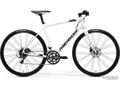 Bike Merida Speeder 200 S(50) white(dark silver/gold)