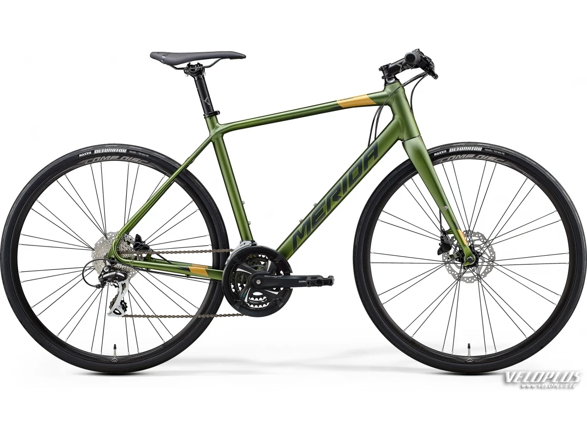 Bike Merida Speeder 100 XS(47) matt green(green/gold)