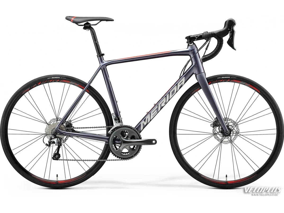 Ratas Merida Scultura Disc 300 S-M (52)  antratsiit-punane