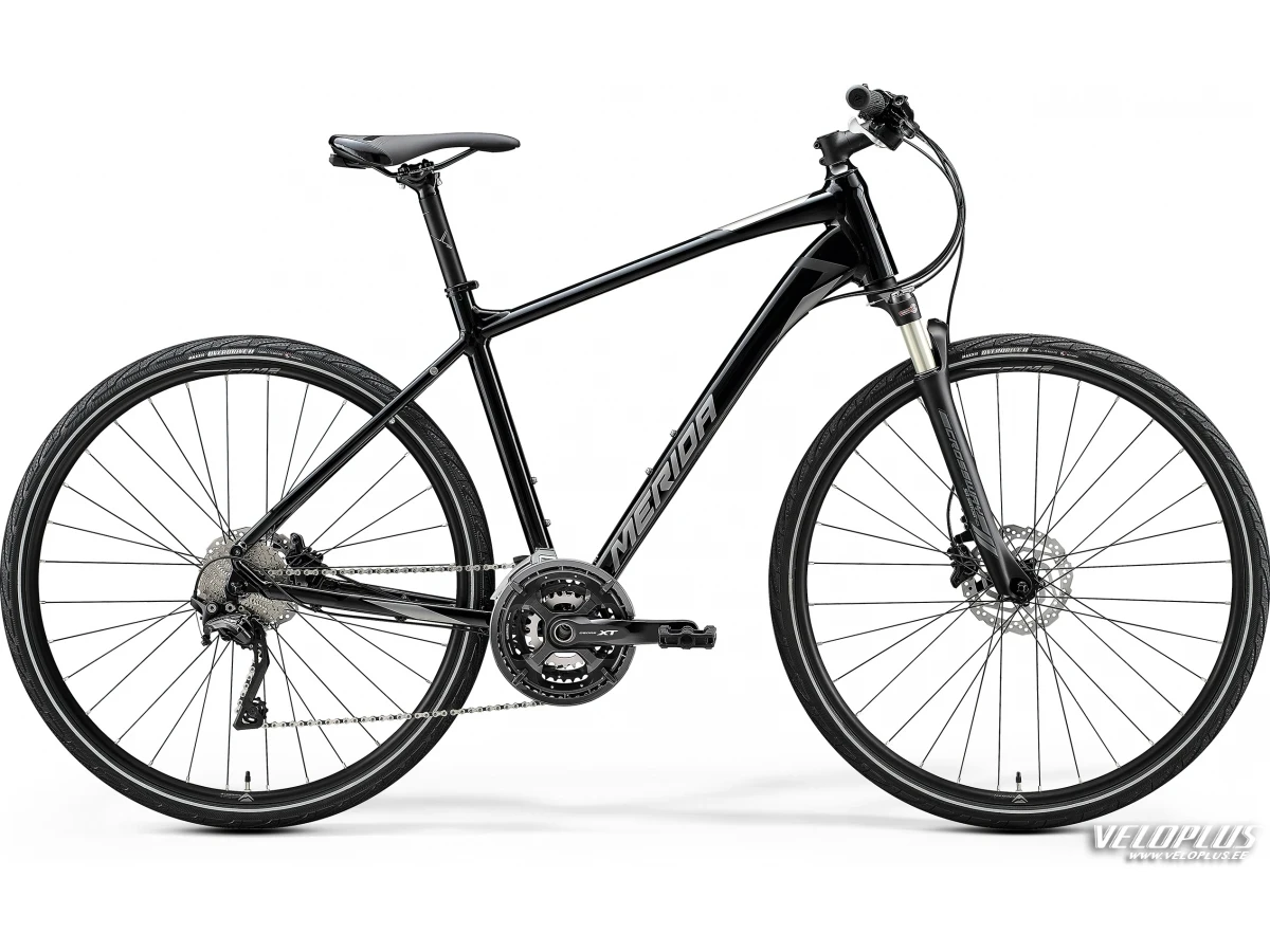 Ratas Merida Crossway Xt-Edition M(51) läikiv must(matt hõbe/must)