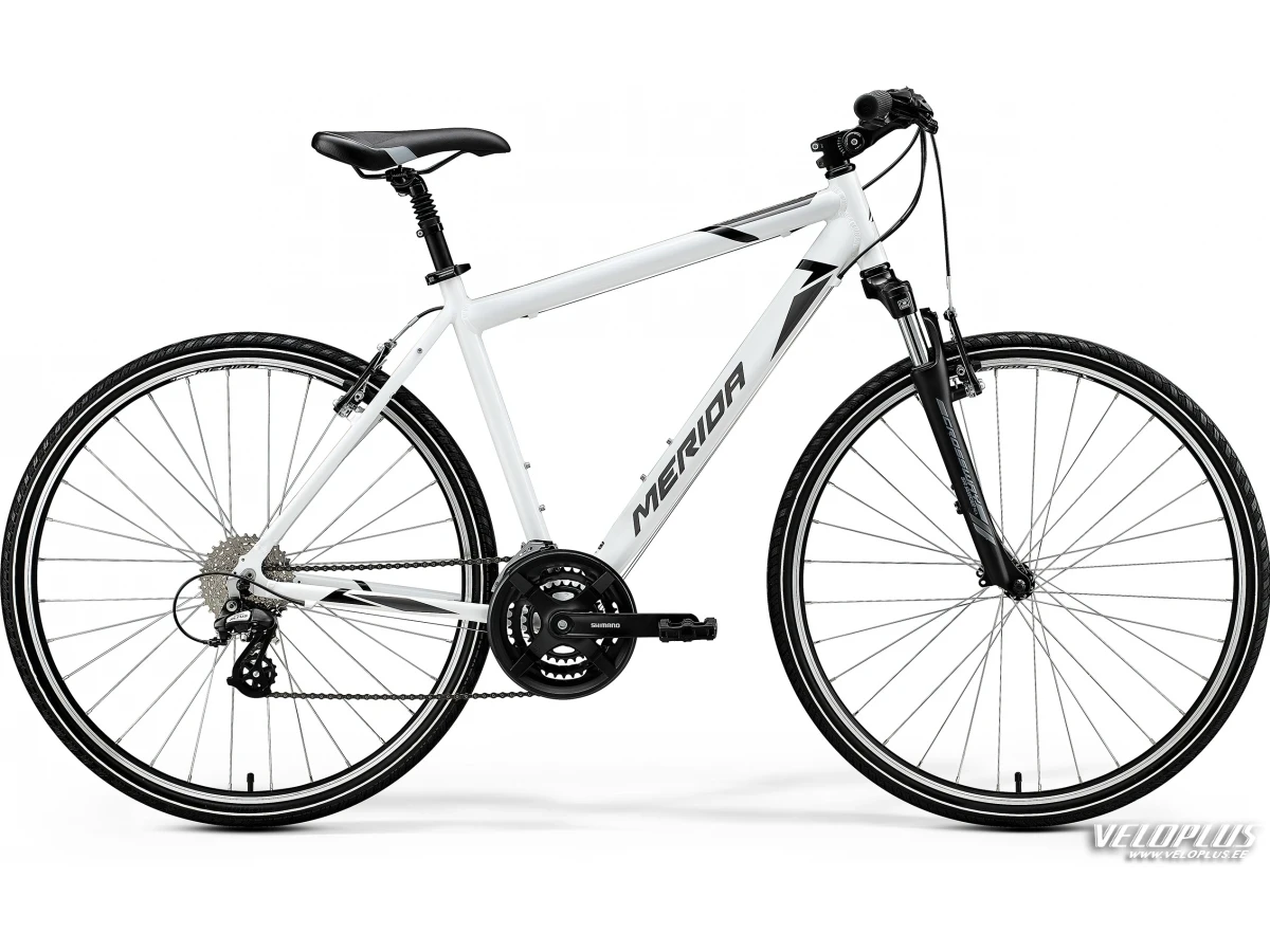 Bike Merida Crossway 15-V XL(58) shiny white(black/grey)